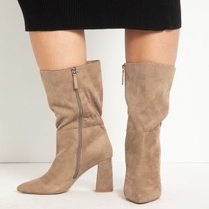 Eloquii Klaire Scrunch Boots